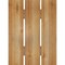 Ekena Millwork Spaced Board-n-Batten Shutters, Rough Sawn Western Red Cedar, 17 1/8W x 23H, PR RBS06S17X023RWR - alternate 4